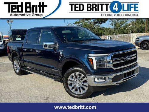 2024 Ford F-150 Lariat Hybrid | Pano Roof | 360 Camera | Pro Access Tailg