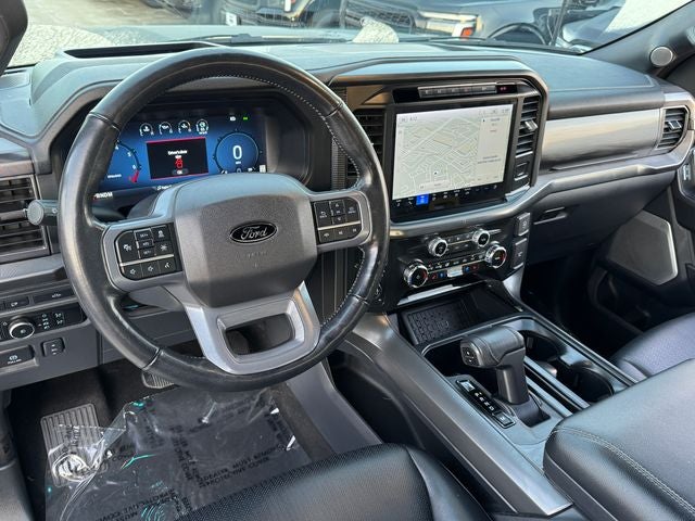 2024 Ford F-150 Lariat | Hybrid | Pano Roof | Black Pkg | 360 Camera