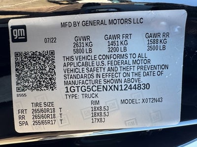 2022 GMC Canyon Elevation | High Elevation Pkg. | Locking Differential