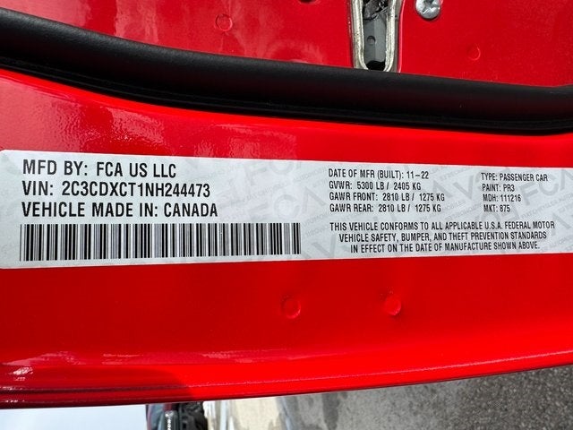 2022 Dodge Charger R/T