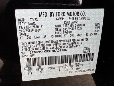 2024 Ford Edge Titanium | Wireless CarPlay | Remote Start | AWD