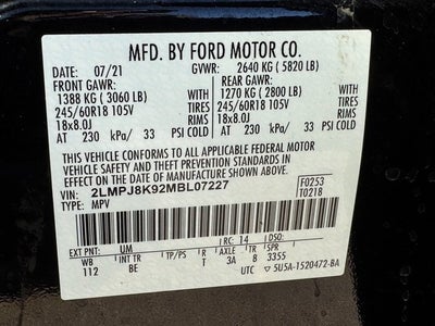 2021 Lincoln Nautilus Reserve | Pano Roof | Wireless CarPlay | AWD