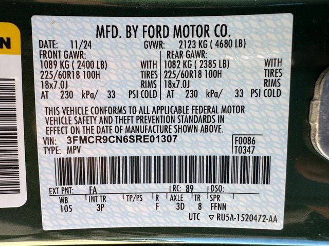 2025 Ford Bronco Sport Outer Banks