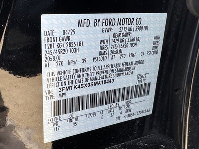 2025 Ford Mustang Mach-E GT | Fixed Pano Roof | Wireless CarPlay | AWD