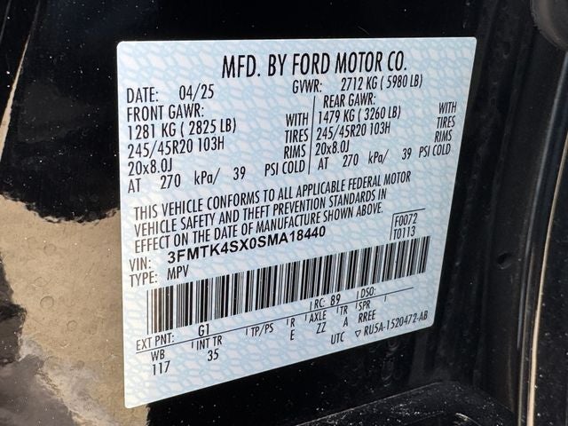 2025 Ford Mustang Mach-E GT | Fixed Pano Roof | Wireless CarPlay | AWD