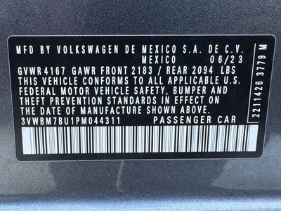 2023 Volkswagen Jetta 1.5T Sport | One Owner | Low Miles | Driver Assist Pkg
