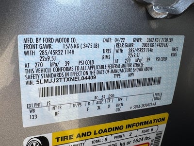 2022 Lincoln Navigator Black Label