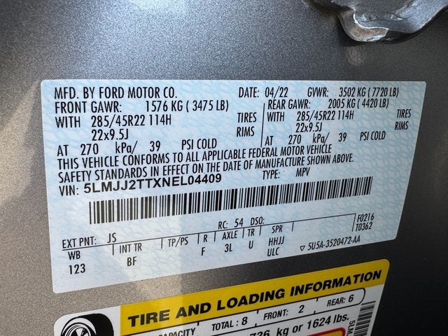 2022 Lincoln Navigator Black Label