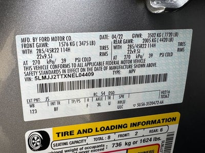 2022 Lincoln Navigator Black Label | HD Tow Pkg. | Pano Roof | 4WD