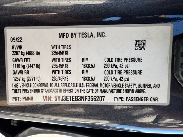 2022 Tesla Model 3 Long Range | AWD