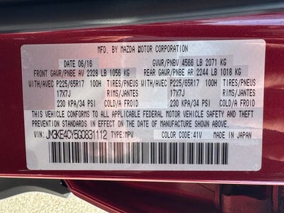 2016 Mazda Mazda CX-5 Touring