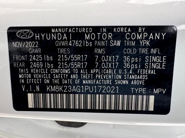 2023 Hyundai Kona Electric SE