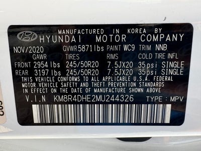 2021 Hyundai Palisade SEL | Convenience Pkg. | Premium Pkg. | AWD