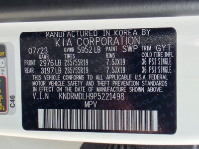 2023 Kia Sorento Plug-In Hybrid SX Prestige