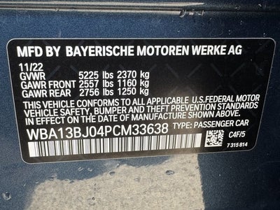 2023 BMW 5 Series 530i xDrive | Premium Pkg. | Moonroof | CarPlay