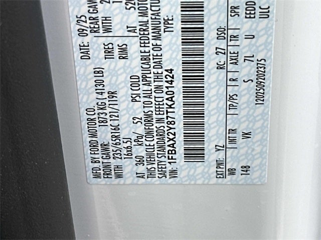 2026 Ford Transit-350 XL