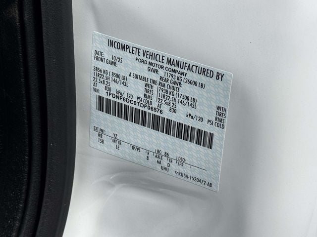 2026 Ford F-650SD Base DRW