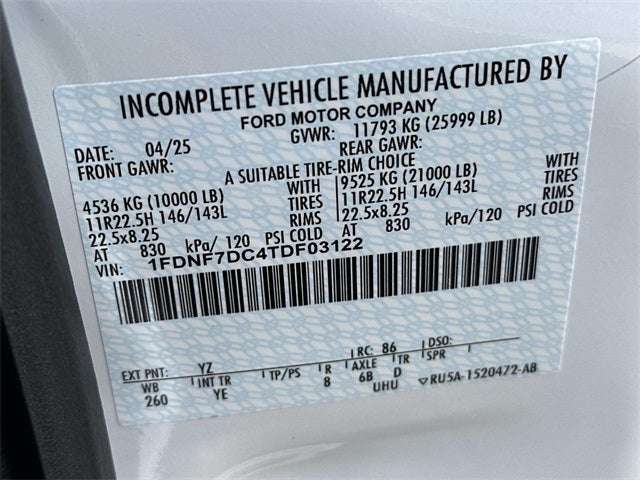 2026 Ford F-750SD Base