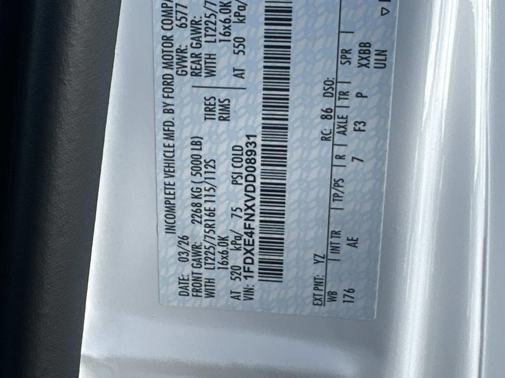2027 Ford E-450SD Base
