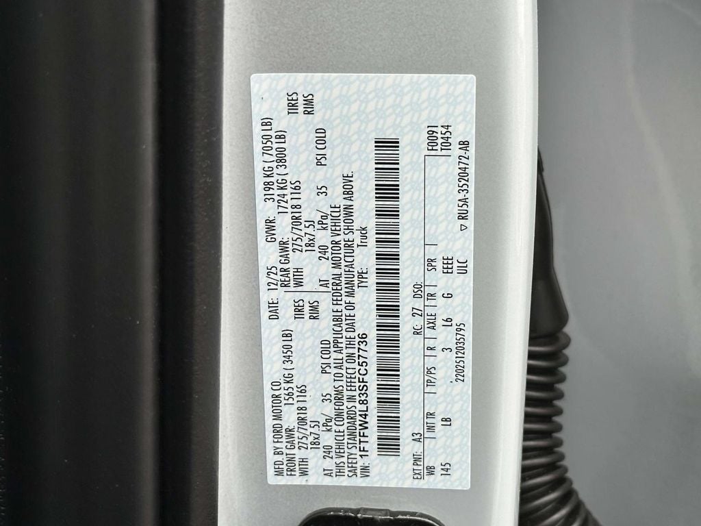 2025 Ford F-150 Tremor