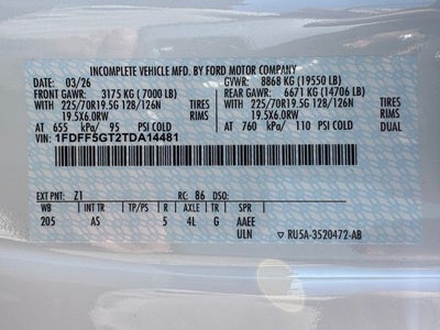 2026 Ford F-550SD XL DRW