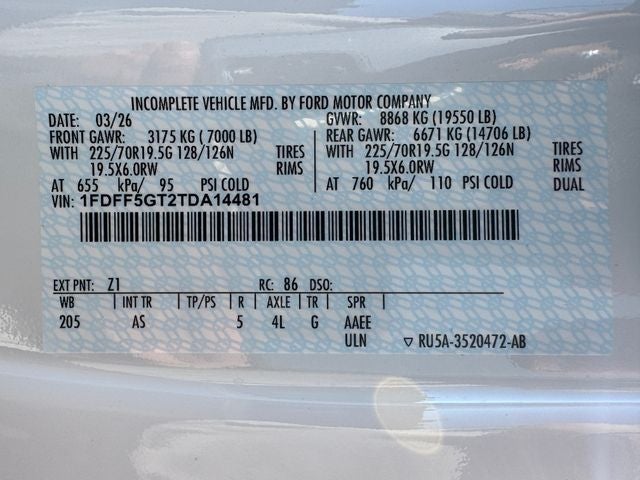 2026 Ford F-550SD XL DRW