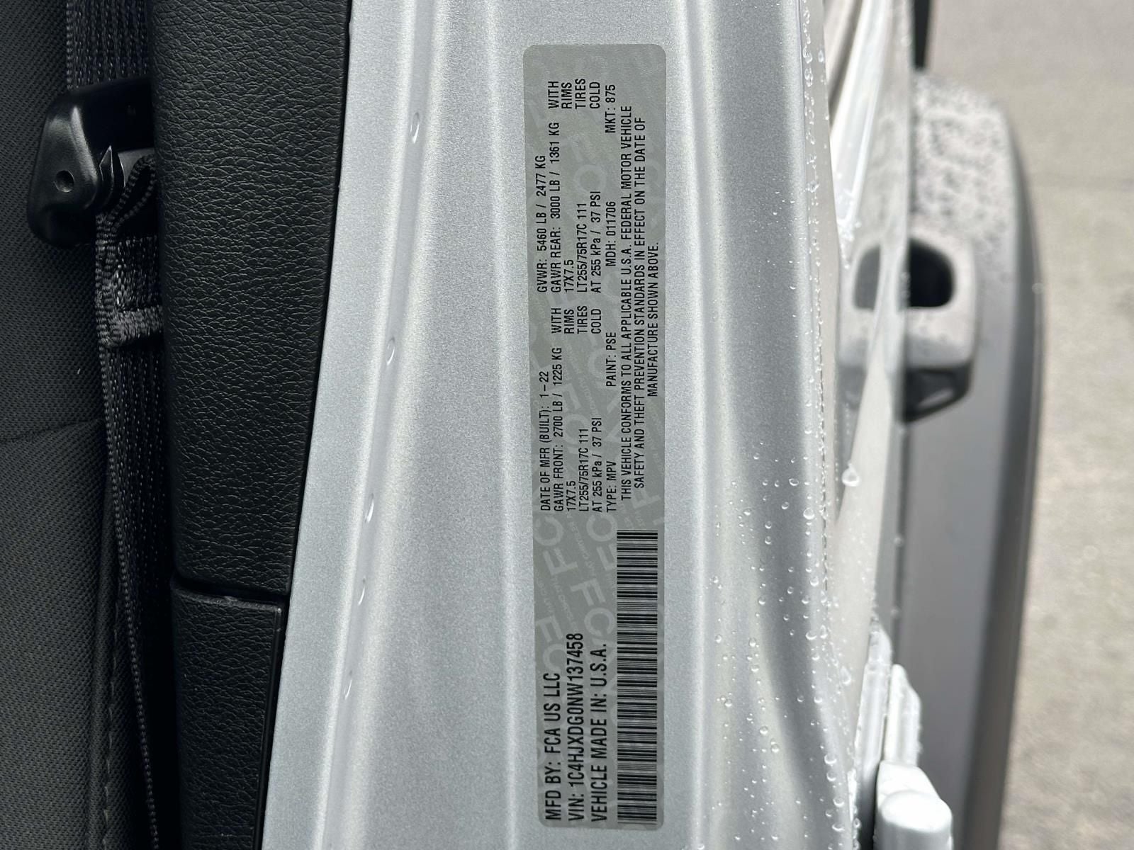 2022 Jeep Wrangler Unlimited Willys