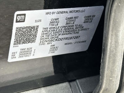 2026 Chevrolet Suburban LT