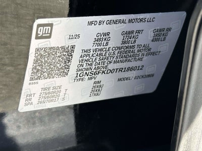 2026 Chevrolet Suburban Premier