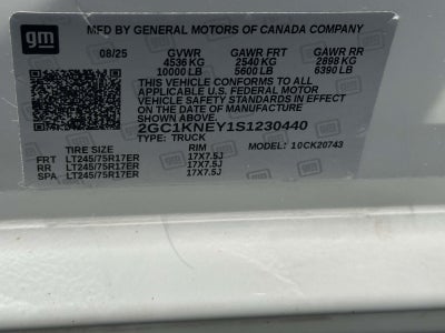 2025 Chevrolet Silverado 2500HD LT