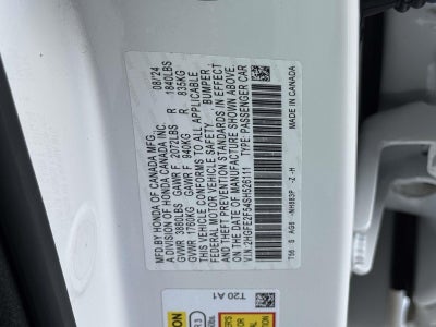 2025 Honda Civic Sport