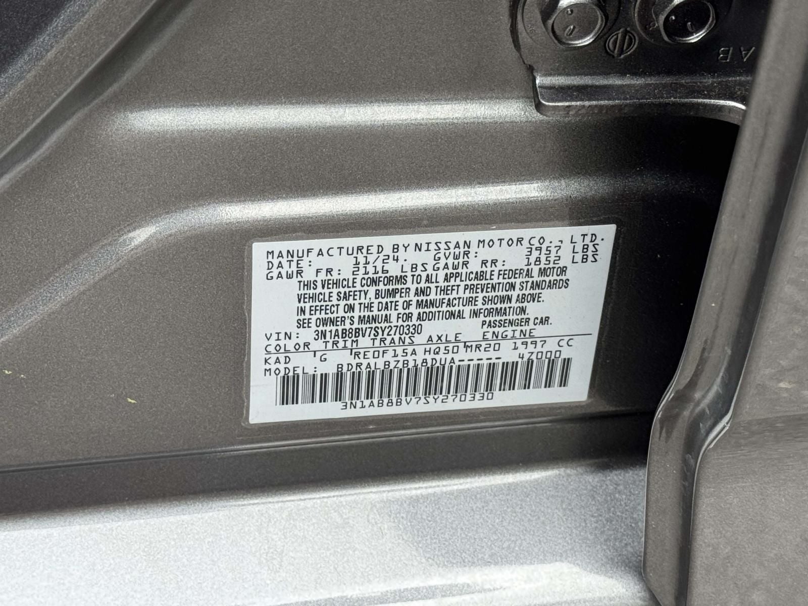 2025 Nissan Sentra S
