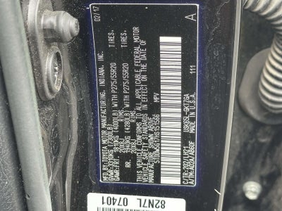 2017 Toyota Sequoia Platinum