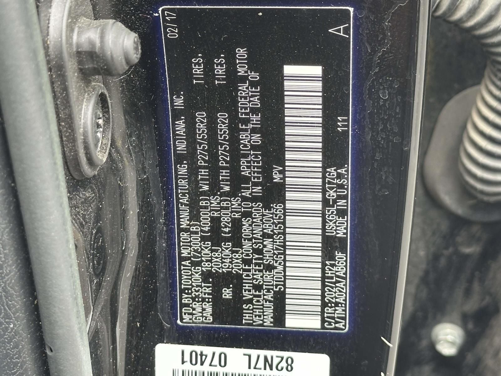 2017 Toyota Sequoia Platinum
