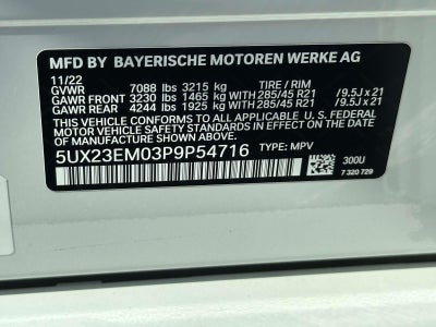 2023 BMW X7 xDrive40i
