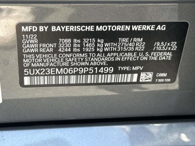 2023 BMW X7 xDrive40i