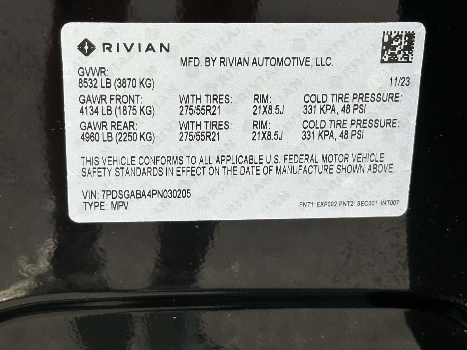 2023 Rivian R1S Adventure