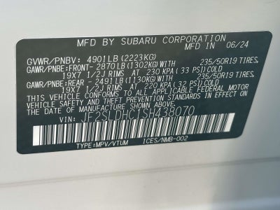 2025 Subaru Forester Sport