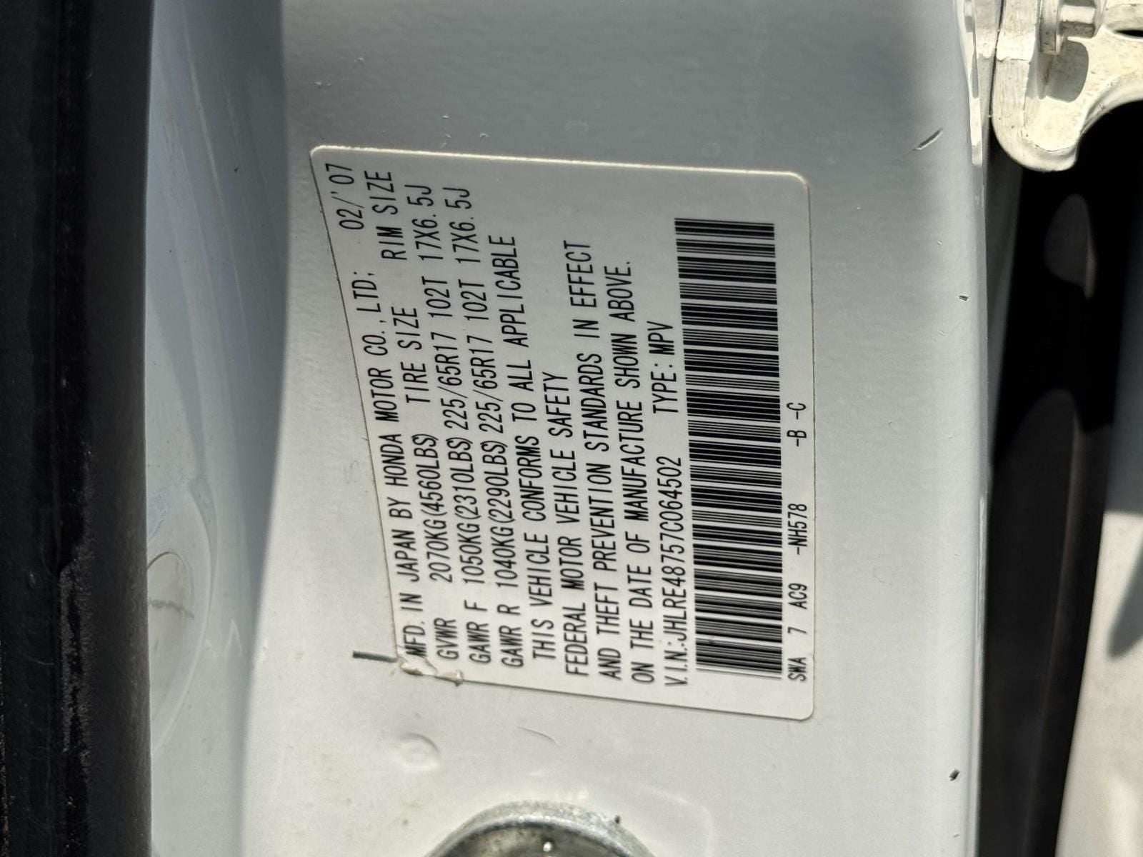 2007 Honda CR-V EX-L