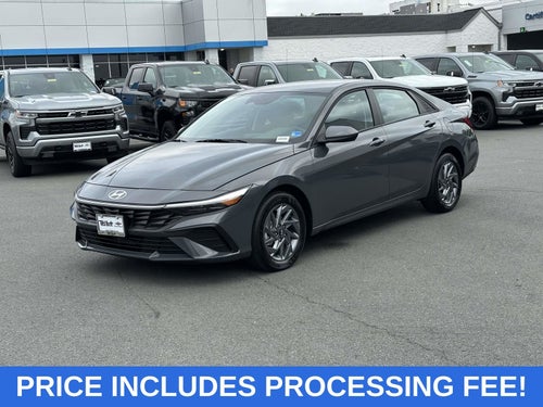2026 Hyundai Elantra Hybrid Blue