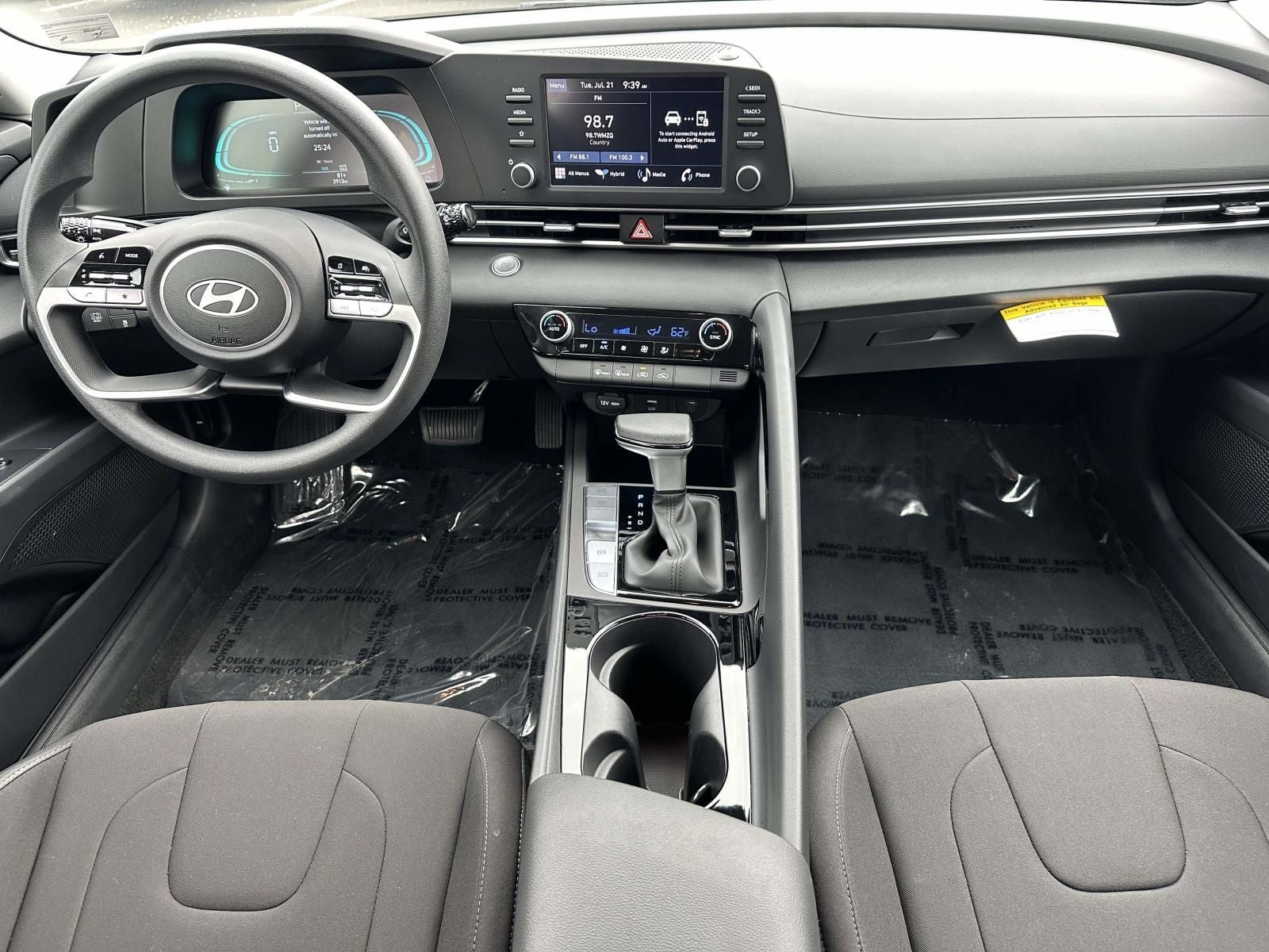 2026 Hyundai Elantra Hybrid Blue