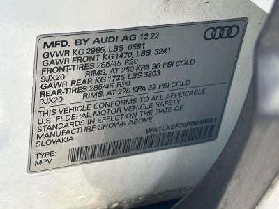 2023 Audi Q7 55 Premium Plus quattro