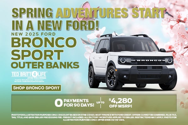 NEW 2025 FORD BRONCO SPORT
