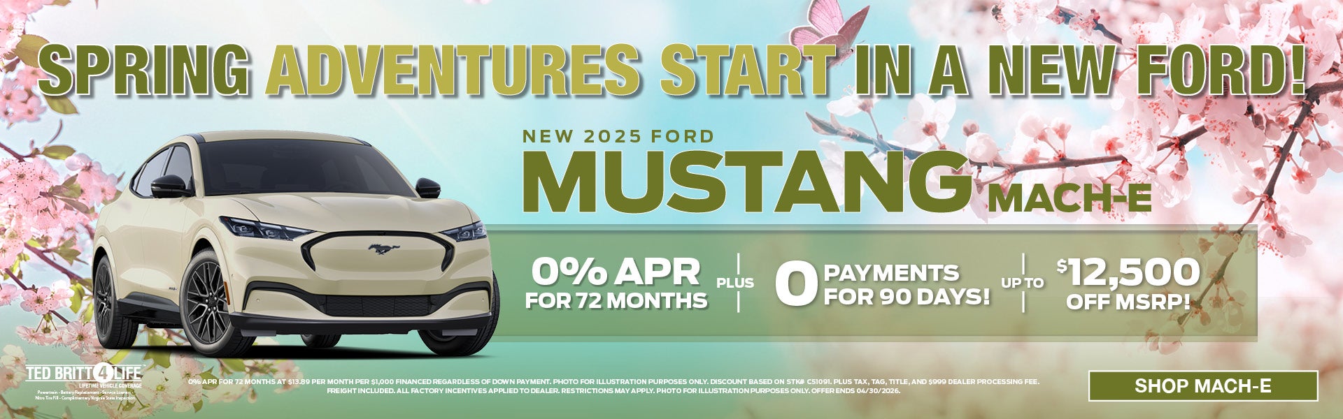 NEW 2025 FORD MUSTANG MACH-E