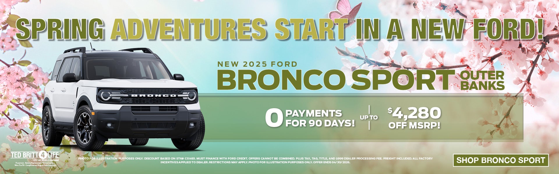 NEW 2025 FORD BRONCO SPORT