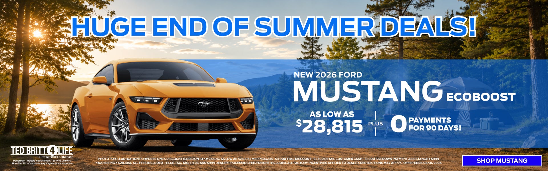 NEW 2026 FORD MUSTANG