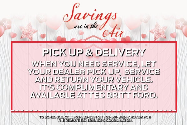 Pick Up & Delivery