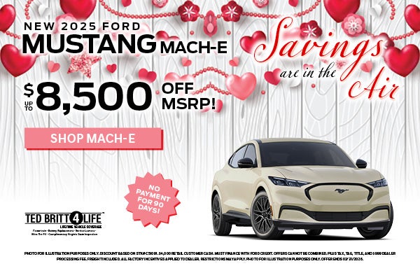 NEW 2025 FORD MACH-E