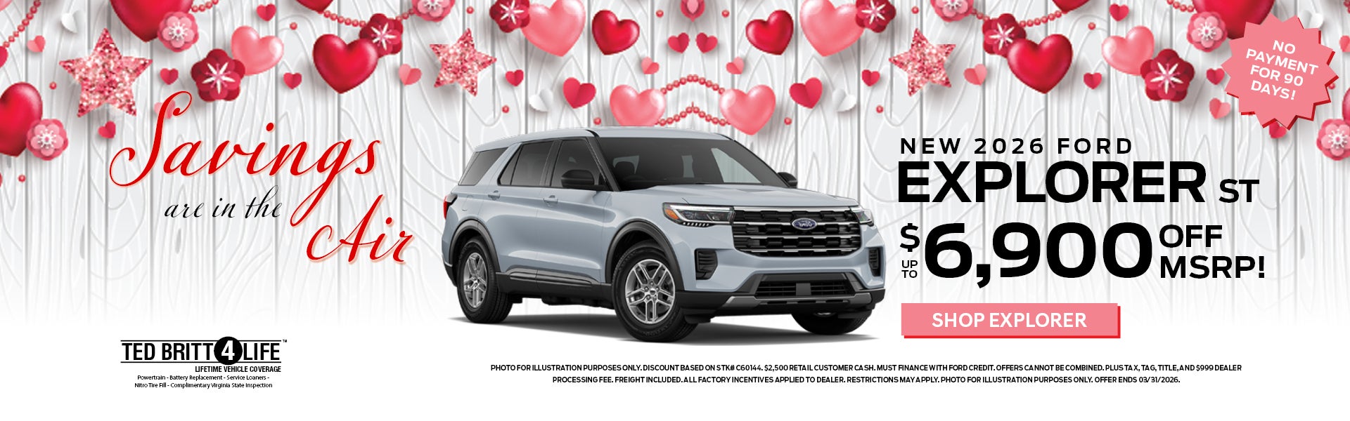 NEW 2026 FORD EXPLORER