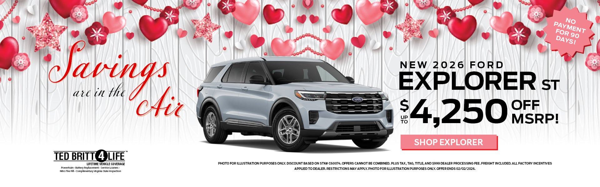 NEW 2026 FORD EXPLORER